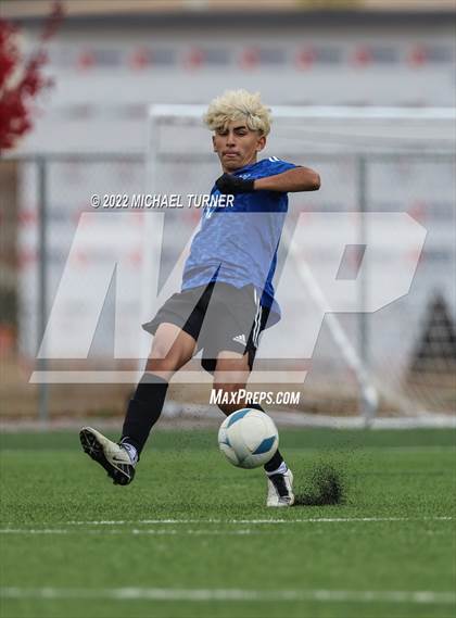 Thumbnail 3 in Caldwell vs Bishop Kelly (IHSAA 4A State Final) photogallery.