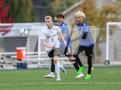 Thumbnail 2 in Caldwell vs Bishop Kelly (IHSAA 4A State Final) photogallery.