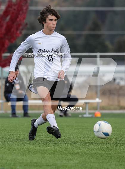 Thumbnail 1 in Caldwell vs Bishop Kelly (IHSAA 4A State Final) photogallery.