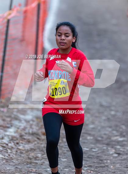 Thumbnail 1 in CIF State Cross Country Championships (Girls D2 Race) photogallery.