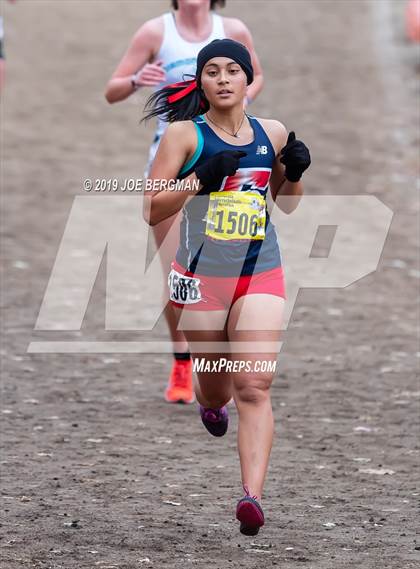Thumbnail 2 in CIF State Cross Country Championships (Girls D2 Race) photogallery.