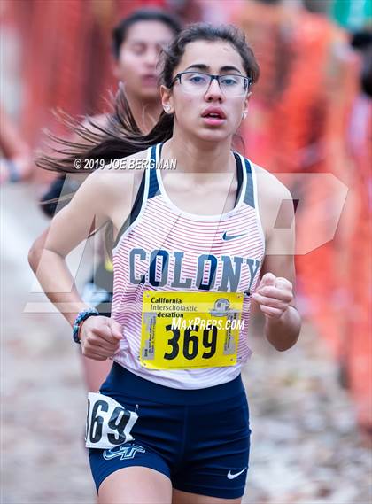 Thumbnail 2 in CIF State Cross Country Championships (Girls D2 Race) photogallery.