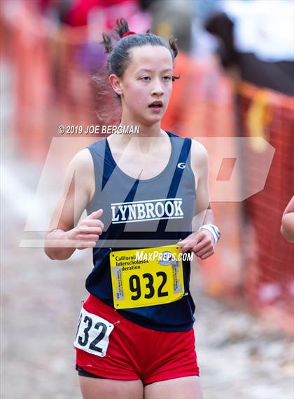 Thumbnail 2 in CIF State Cross Country Championships (Girls D2 Race) photogallery.