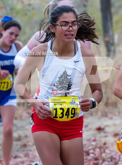 Thumbnail 2 in CIF State Cross Country Championships (Girls D2 Race) photogallery.