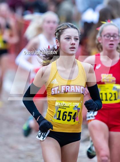 Thumbnail 2 in CIF State Cross Country Championships (Girls D2 Race) photogallery.