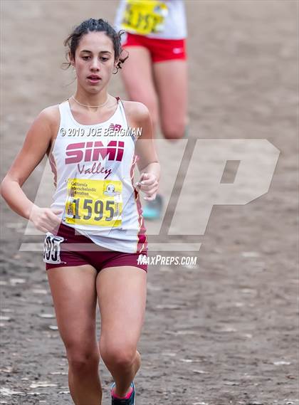 Thumbnail 2 in CIF State Cross Country Championships (Girls D2 Race) photogallery.