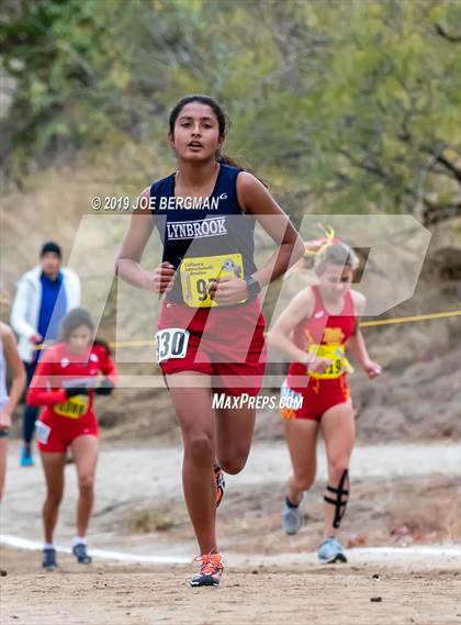 Thumbnail 2 in CIF State Cross Country Championships (Girls D2 Race) photogallery.