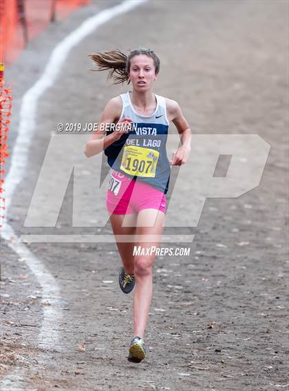 Thumbnail 2 in CIF State Cross Country Championships (Girls D2 Race) photogallery.