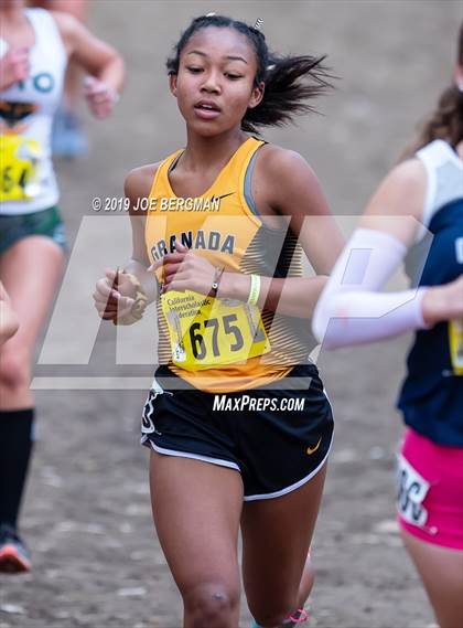 Thumbnail 3 in CIF State Cross Country Championships (Girls D2 Race) photogallery.