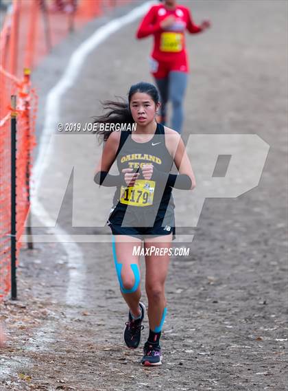 Thumbnail 3 in CIF State Cross Country Championships (Girls D2 Race) photogallery.