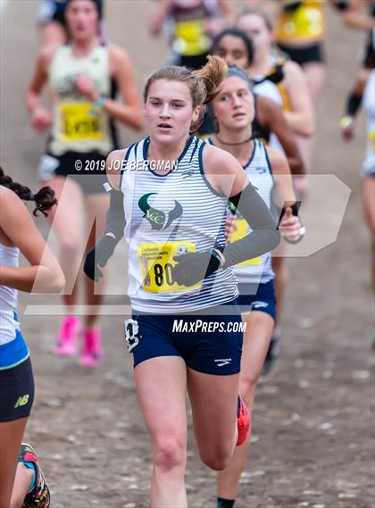 Thumbnail 3 in CIF State Cross Country Championships (Girls D2 Race) photogallery.
