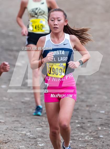 Thumbnail 1 in CIF State Cross Country Championships (Girls D2 Race) photogallery.