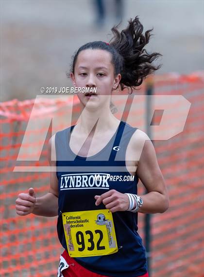 Thumbnail 2 in CIF State Cross Country Championships (Girls D2 Race) photogallery.