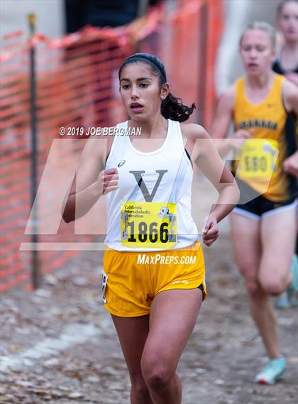 Thumbnail 1 in CIF State Cross Country Championships (Girls D2 Race) photogallery.