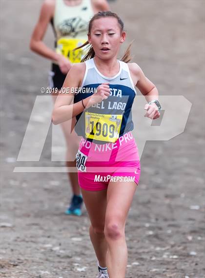 Thumbnail 2 in CIF State Cross Country Championships (Girls D2 Race) photogallery.