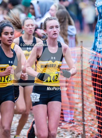 Thumbnail 1 in CIF State Cross Country Championships (Girls D2 Race) photogallery.