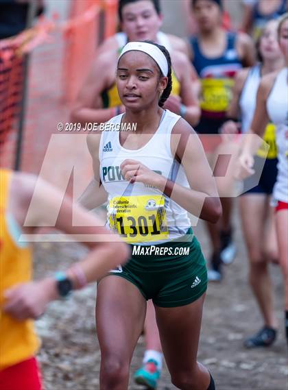Thumbnail 2 in CIF State Cross Country Championships (Girls D2 Race) photogallery.