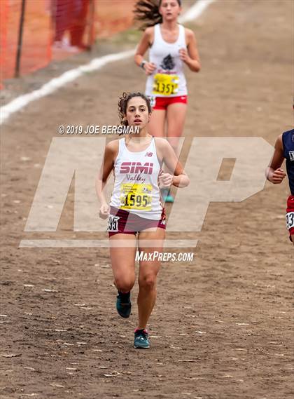 Thumbnail 2 in CIF State Cross Country Championships (Girls D2 Race) photogallery.
