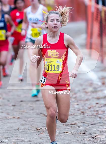 Thumbnail 2 in CIF State Cross Country Championships (Girls D2 Race) photogallery.