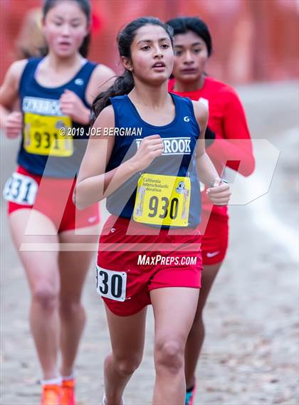 Thumbnail 2 in CIF State Cross Country Championships (Girls D2 Race) photogallery.