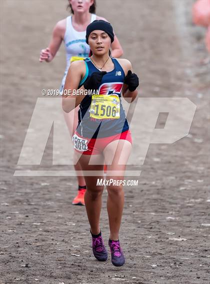 Thumbnail 1 in CIF State Cross Country Championships (Girls D2 Race) photogallery.