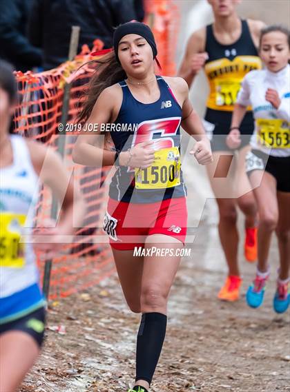 Thumbnail 1 in CIF State Cross Country Championships (Girls D2 Race) photogallery.