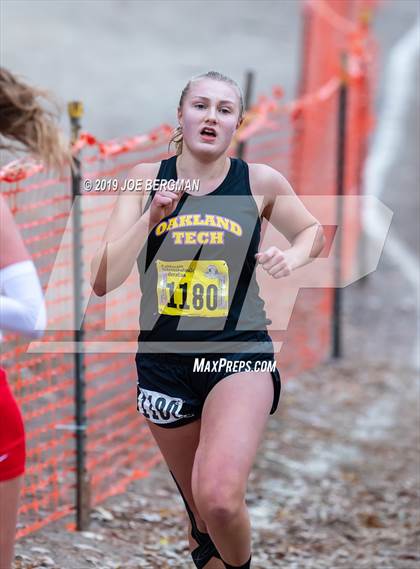 Thumbnail 2 in CIF State Cross Country Championships (Girls D2 Race) photogallery.