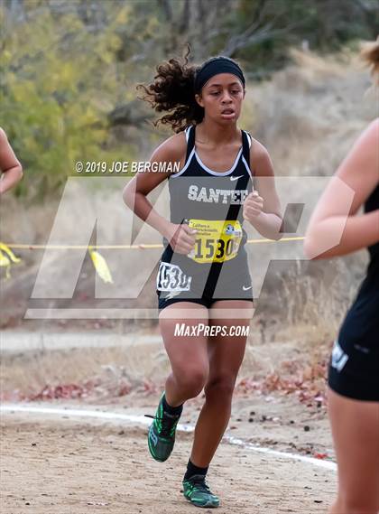 Thumbnail 2 in CIF State Cross Country Championships (Girls D2 Race) photogallery.