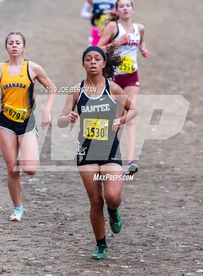 Thumbnail 3 in CIF State Cross Country Championships (Girls D2 Race) photogallery.