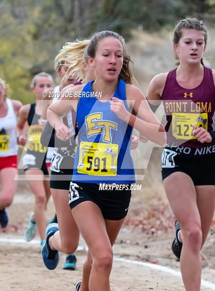 Thumbnail 1 in CIF State Cross Country Championships (Girls D2 Race) photogallery.