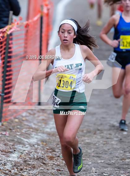 Thumbnail 2 in CIF State Cross Country Championships (Girls D2 Race) photogallery.