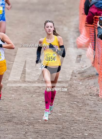 Thumbnail 1 in CIF State Cross Country Championships (Girls D2 Race) photogallery.