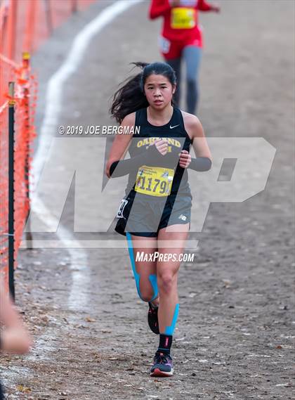 Thumbnail 2 in CIF State Cross Country Championships (Girls D2 Race) photogallery.