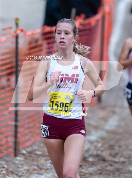 Thumbnail 2 in CIF State Cross Country Championships (Girls D2 Race) photogallery.