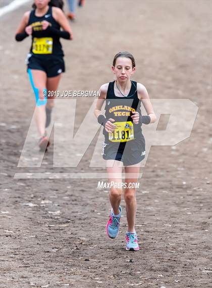 Thumbnail 1 in CIF State Cross Country Championships (Girls D2 Race) photogallery.