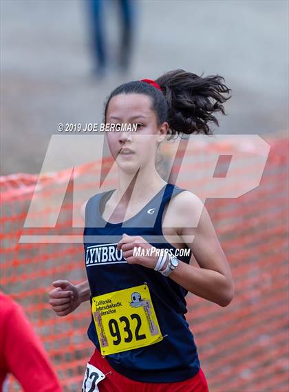 Thumbnail 1 in CIF State Cross Country Championships (Girls D2 Race) photogallery.