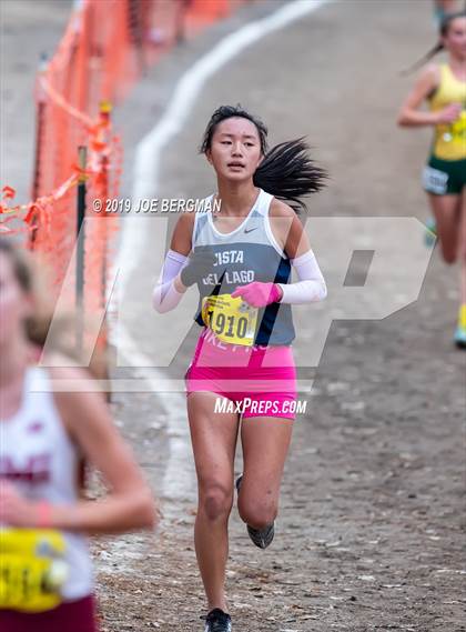 Thumbnail 3 in CIF State Cross Country Championships (Girls D2 Race) photogallery.