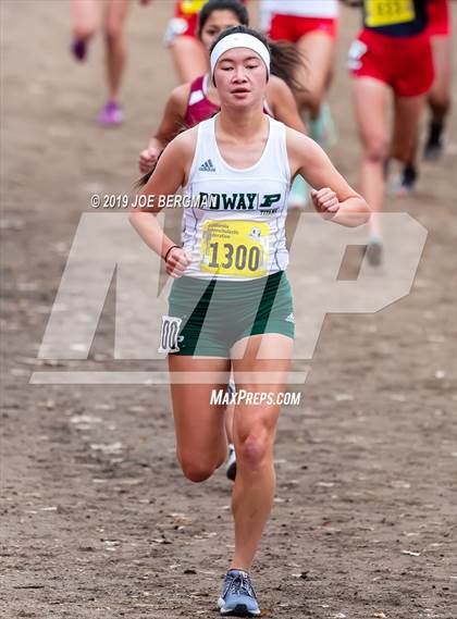 Thumbnail 2 in CIF State Cross Country Championships (Girls D2 Race) photogallery.