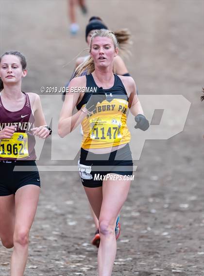 Thumbnail 2 in CIF State Cross Country Championships (Girls D2 Race) photogallery.