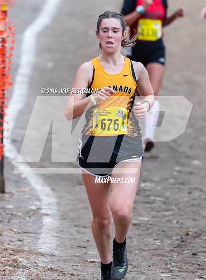 Thumbnail 1 in CIF State Cross Country Championships (Girls D2 Race) photogallery.