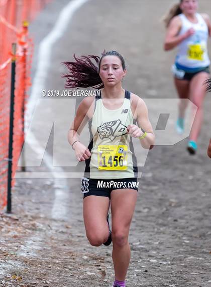Thumbnail 1 in CIF State Cross Country Championships (Girls D2 Race) photogallery.
