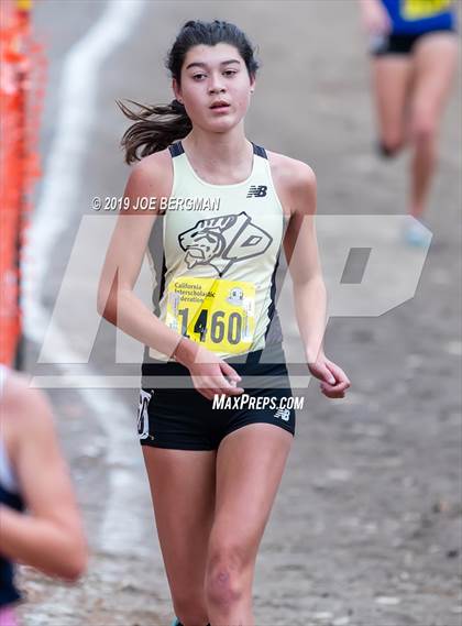 Thumbnail 3 in CIF State Cross Country Championships (Girls D2 Race) photogallery.
