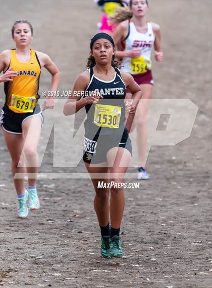 Thumbnail 1 in CIF State Cross Country Championships (Girls D2 Race) photogallery.