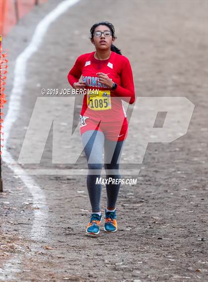 Thumbnail 1 in CIF State Cross Country Championships (Girls D2 Race) photogallery.