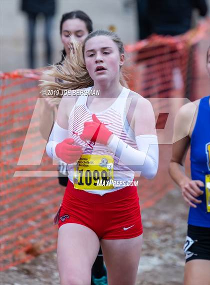 Thumbnail 3 in CIF State Cross Country Championships (Girls D2 Race) photogallery.
