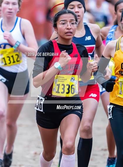 Thumbnail 3 in CIF State Cross Country Championships (Girls D2 Race) photogallery.