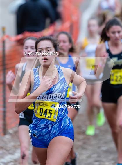 Thumbnail 1 in CIF State Cross Country Championships (Girls D2 Race) photogallery.