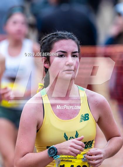 Thumbnail 3 in CIF State Cross Country Championships (Girls D2 Race) photogallery.