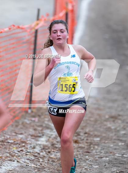Thumbnail 1 in CIF State Cross Country Championships (Girls D2 Race) photogallery.