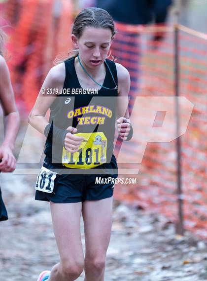 Thumbnail 2 in CIF State Cross Country Championships (Girls D2 Race) photogallery.